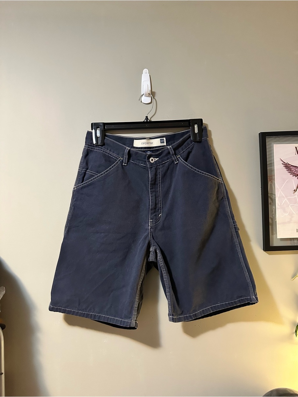 GAP Men's Navy Cargo Shorts